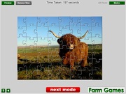 biks - Highland cow jigsaw
